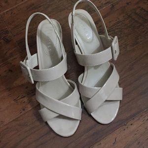 Sale!! Nickels Nude sandal heels